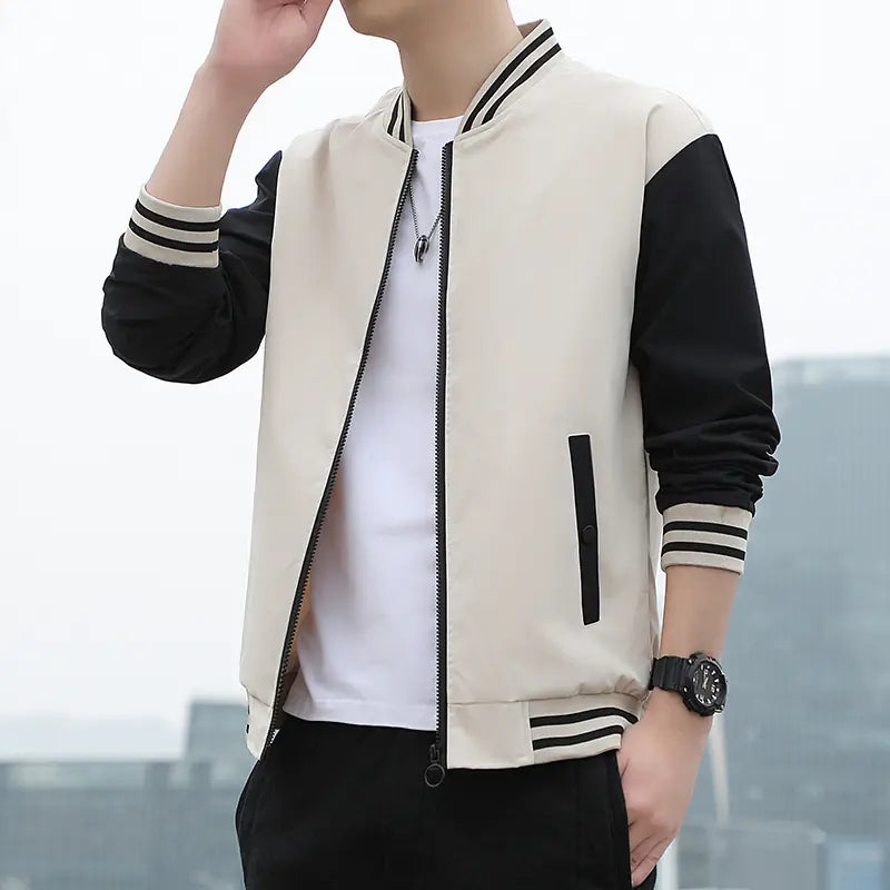 Men's Sports Casual Baseball Jacket