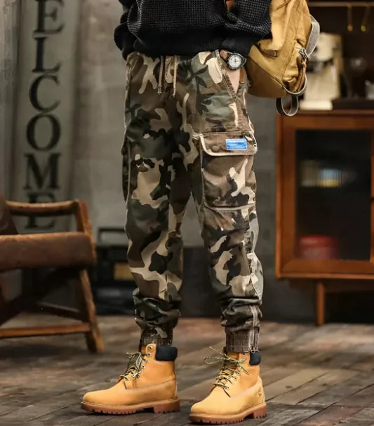 Unisex Retro Utility Cargo Pants