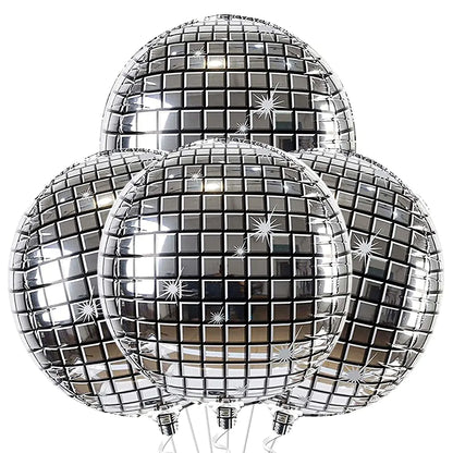 22 Inch Silver Mirror Metal Disco Balloon for Parties
