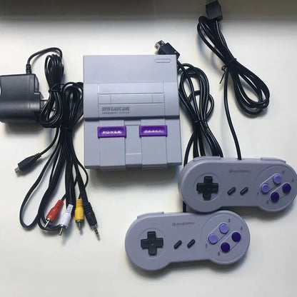 Vintage Gaming Hub with Dual Controllers