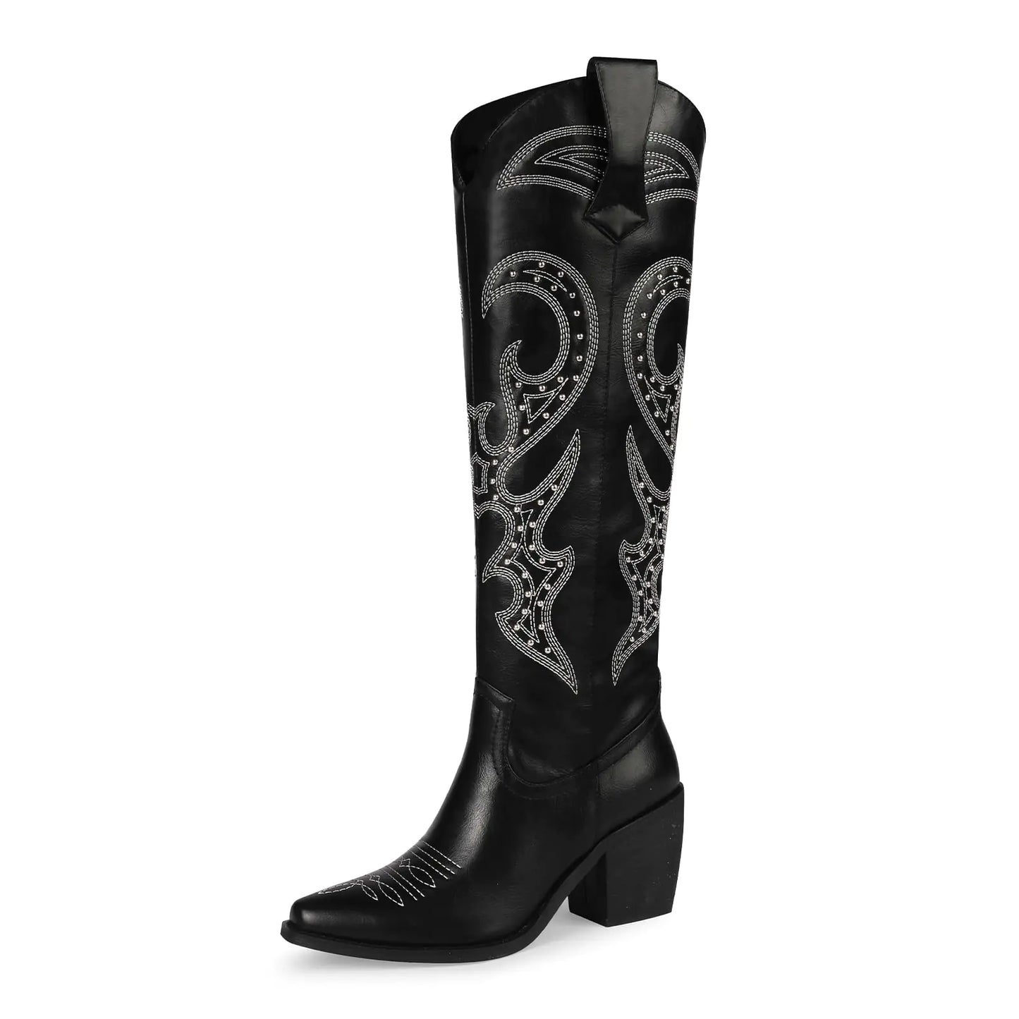 Women's Midnight Rodeo Black Cowgirl Boots - SIZE 8.5 | CLEARANCE