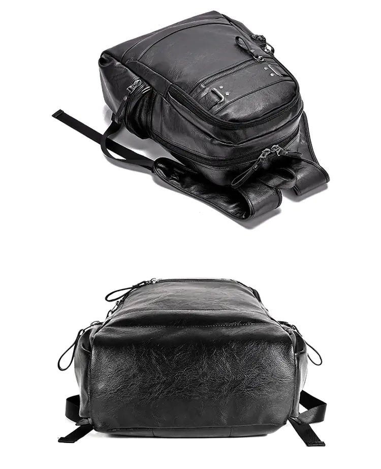 Men's Leather Backpack