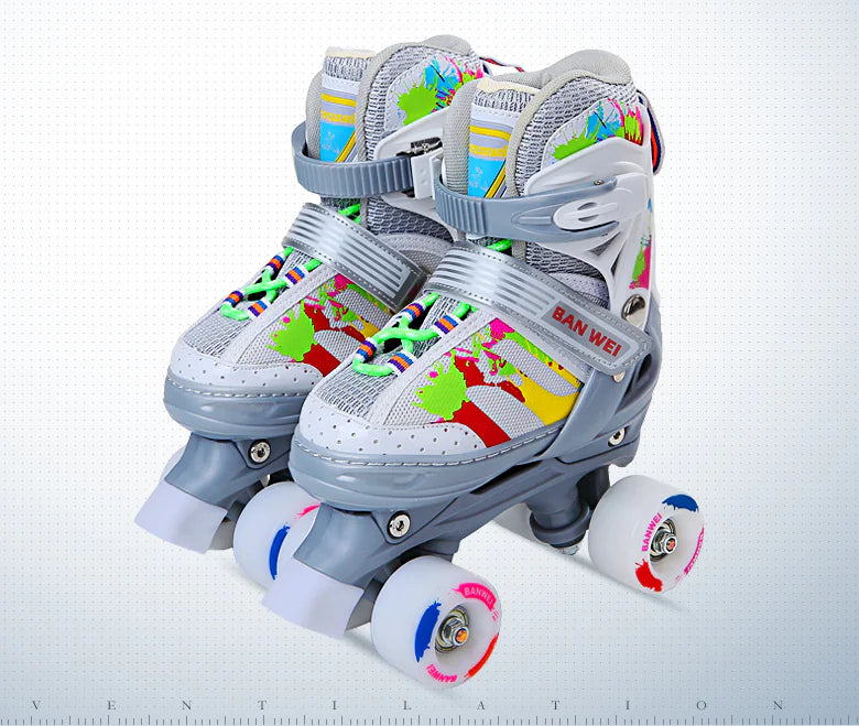 Kids' Dual-Row Roller Skate Safety Kit