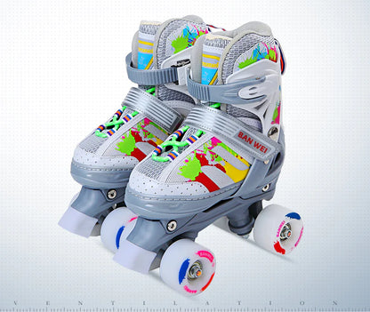 Kids' Dual-Row Roller Skate Safety Kit