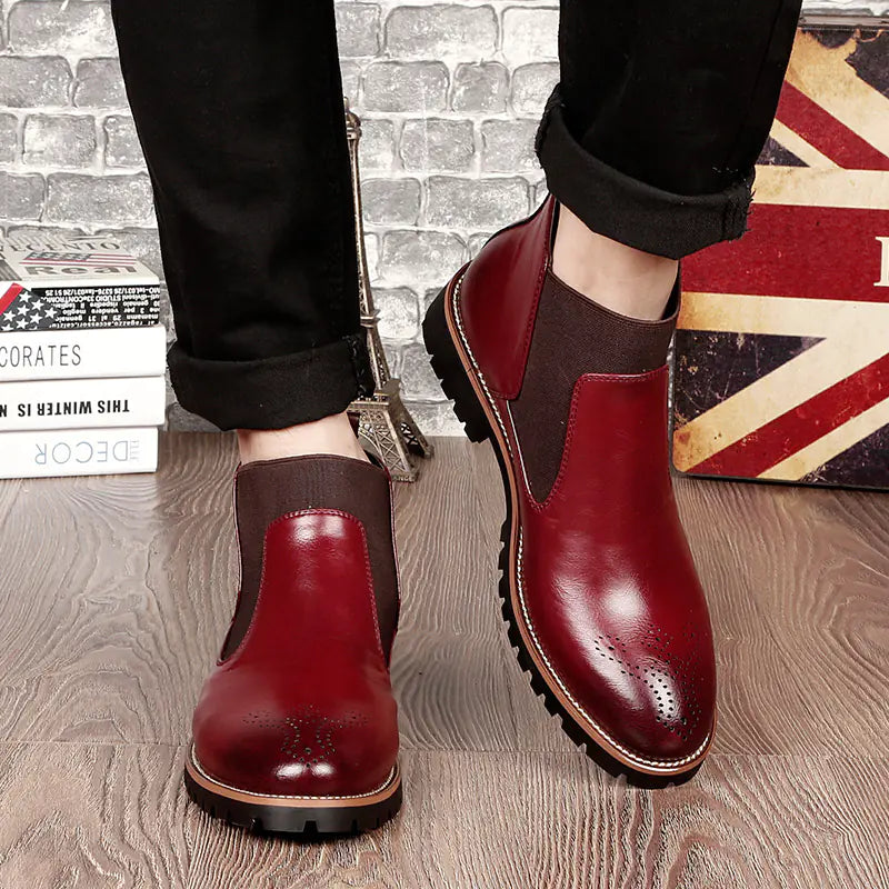 Men's Brock Leather Martin Boots