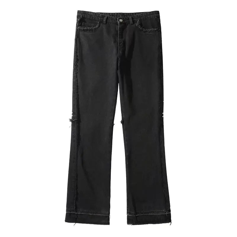 Men's Black Pocket Jeans
