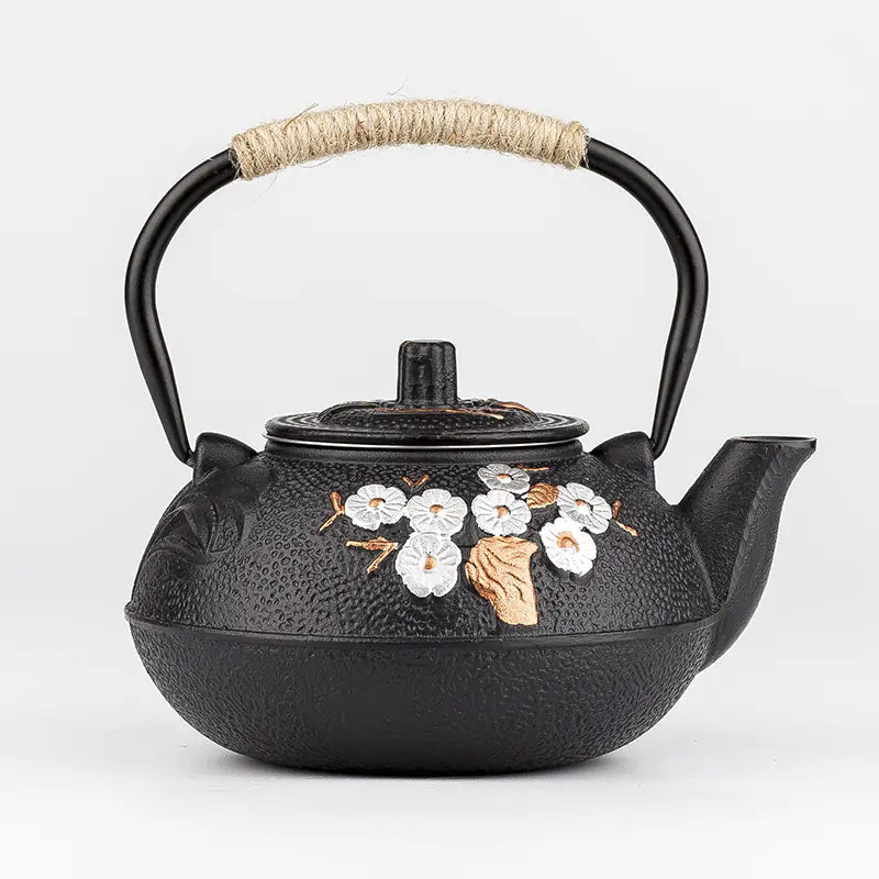 Traditional Japanese Outdoor Cast Iron Tea Stove