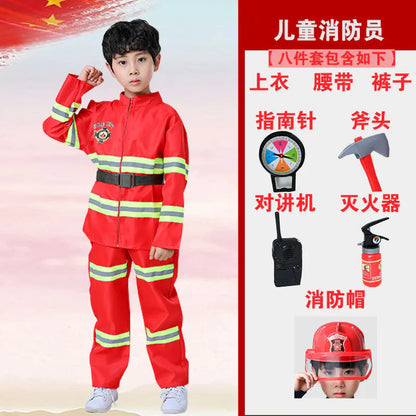 Firefighter Hero Costume for Kids