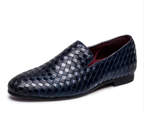 Versatile British Men's Leather Loafers