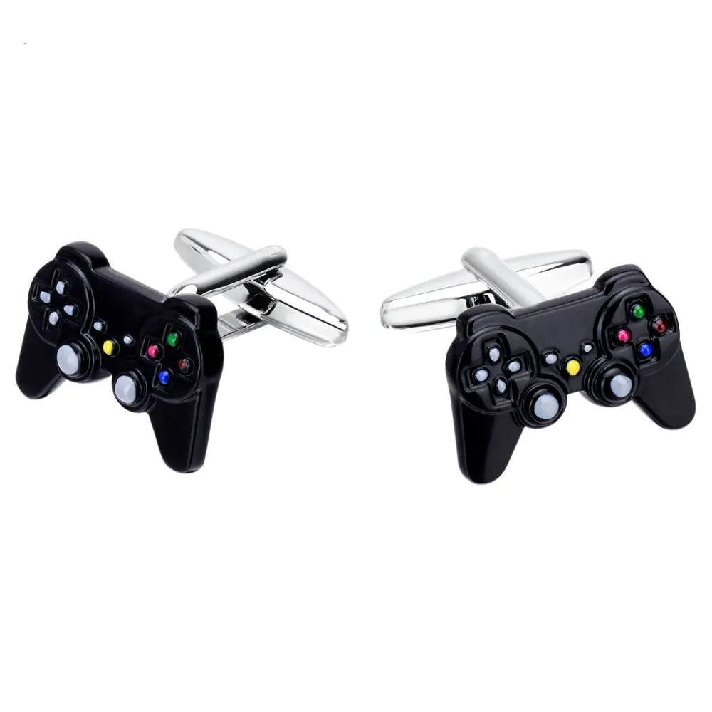 Savoyshi Men's Game Controller Cufflinks for Shirts