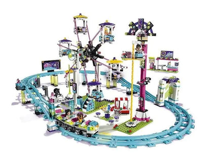Amusement Park Large Roller Coaster Building Blocks