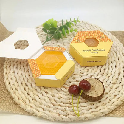Moisturizing Honey Handmade Soap for Oily Skin