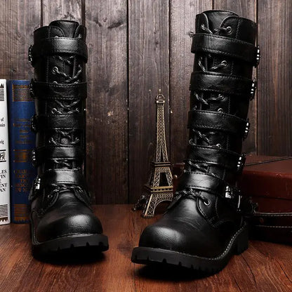 Men's High-Top Boots, Martin Boots, Tall Boots
