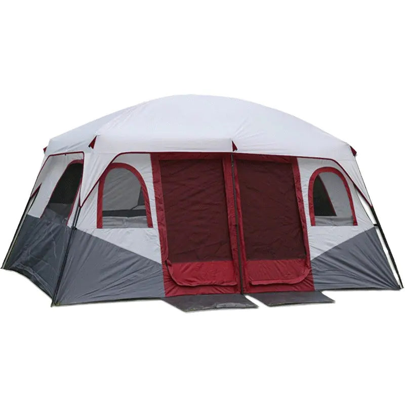 Two-Bedroom Camping Tent for 6-12 People