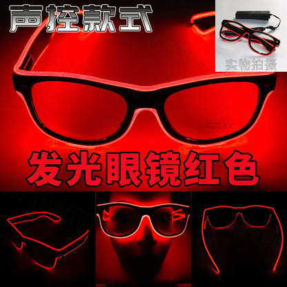 LED Neon Glasses for Music Parties and Events