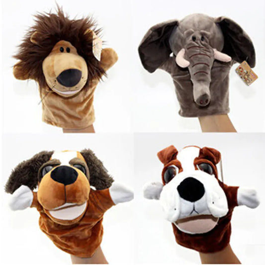 Plush Cartoon Animal Puppets
