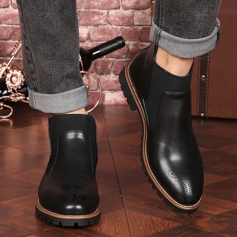 Men's Brock Leather Martin Boots