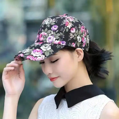 Casual Floral Sun Hat for Women