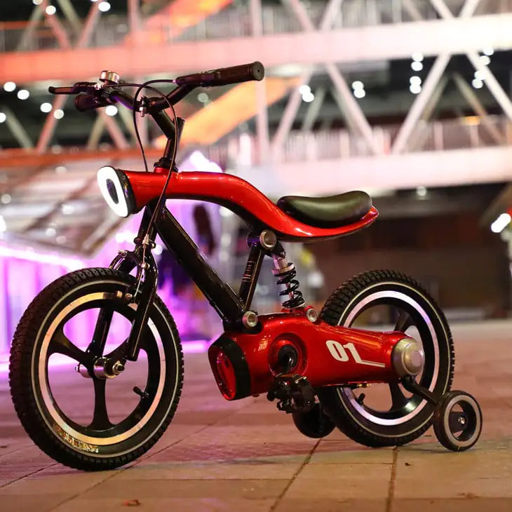 High Carbon Steel Kids Bike with Music and Light Pedal