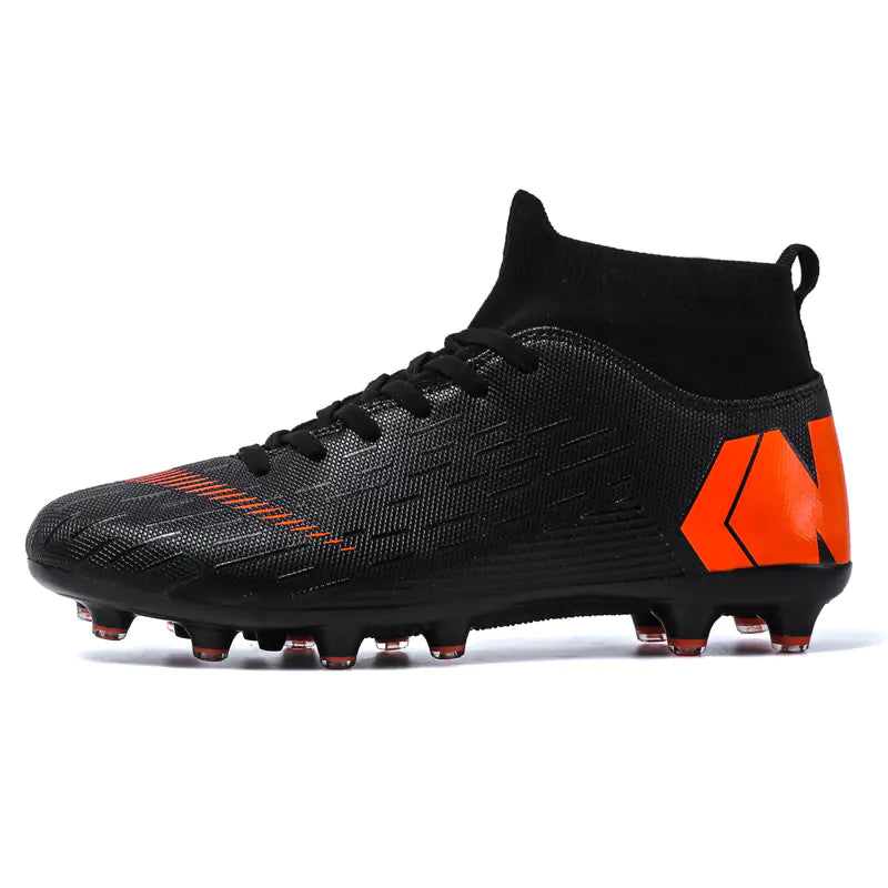 High-Top Soccer Cleats for Kids and Teens on Turf