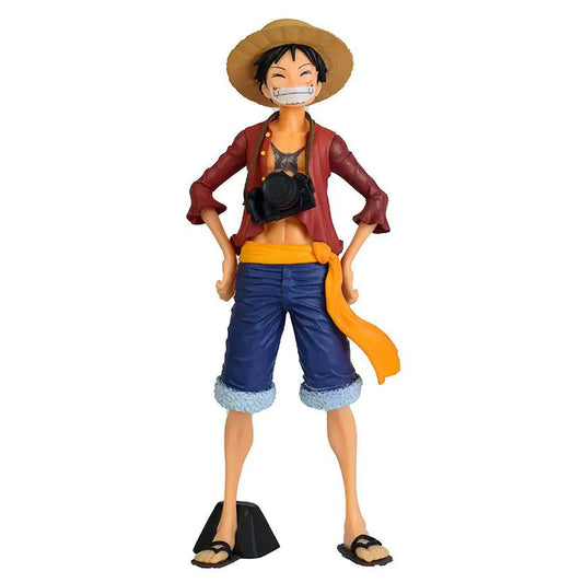 One Piece Luffy Figure Set with Three Face Styles