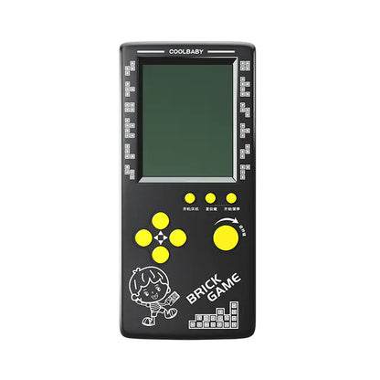 Handheld Game Console with Retro Puzzle Game Modes
