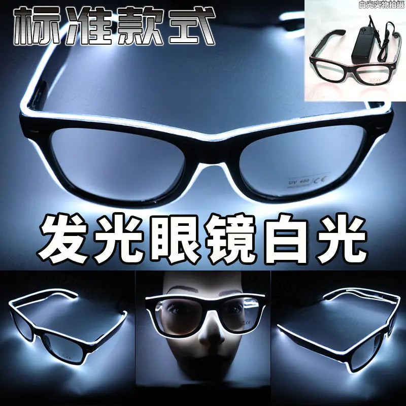 LED Neon Glasses for Music Parties and Events