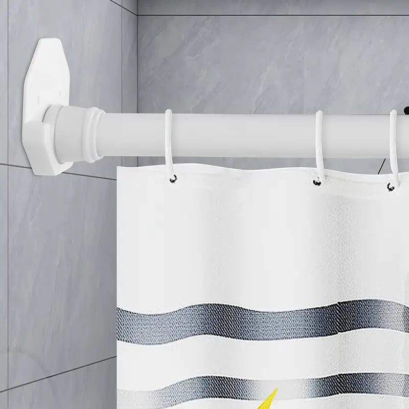 2pcs Adhesive Shower Curtain Rod Tension Holders