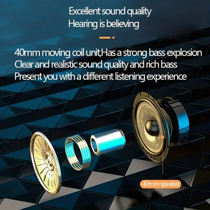 Surround Sound Sport Wireless Headphones