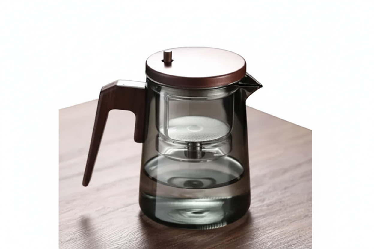 Family-Size Borosilicate Glass Teapot
