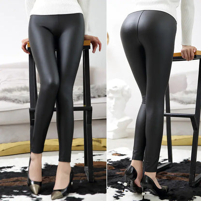 FlexiFit Matte PU Leggings