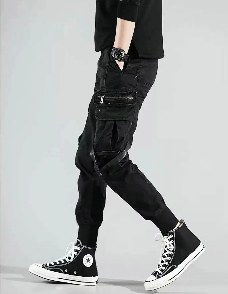 Men's Harajuku Harem Pants with Pockets