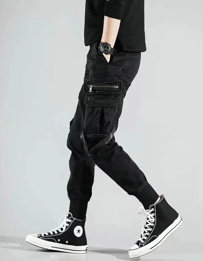 Men's Harajuku Harem Pants with Pockets