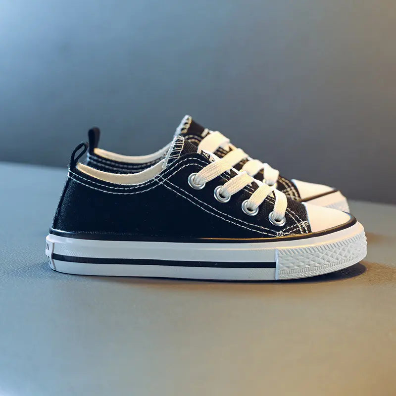 Kids' Canvas Low Top Sneakers ShoesS