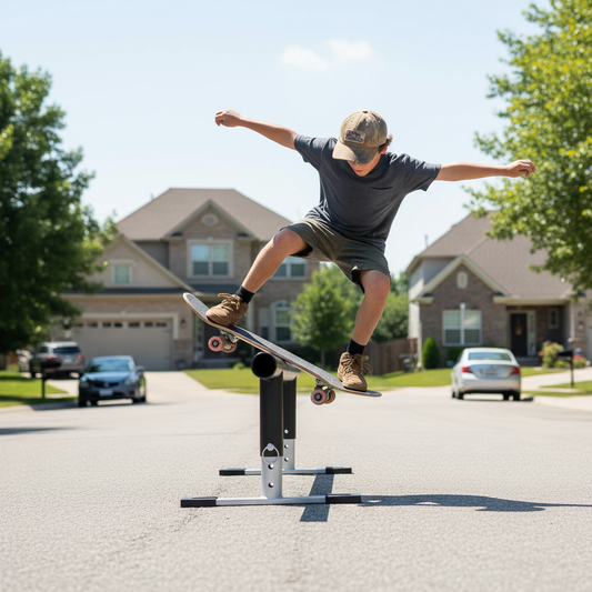 Madd Gear Pro Grind Rail Add-On Kit – Sturdy Adjustable Multi-Sport Extension