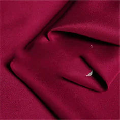 Solid Color Nordic Silk Bedding Set