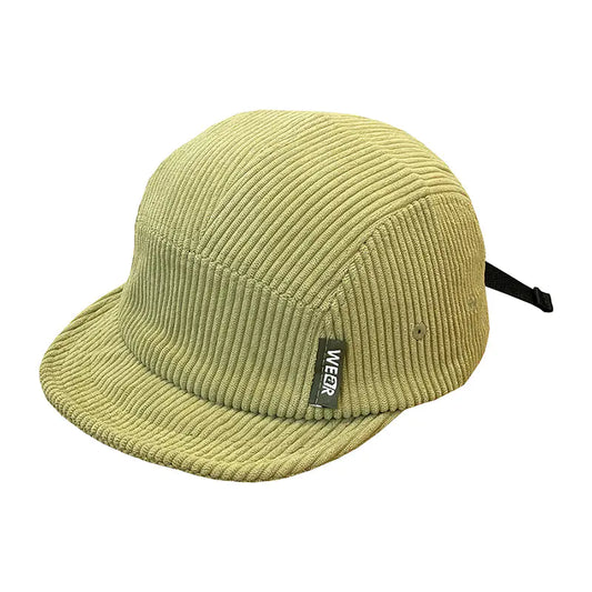 Solid Color Corduroy Baseball Cap for Couples