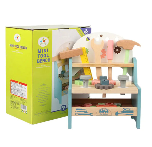 Wooden Kids’ Tool Bench Toy