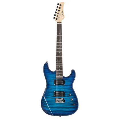 Glarry Electric Blue ST Guitar