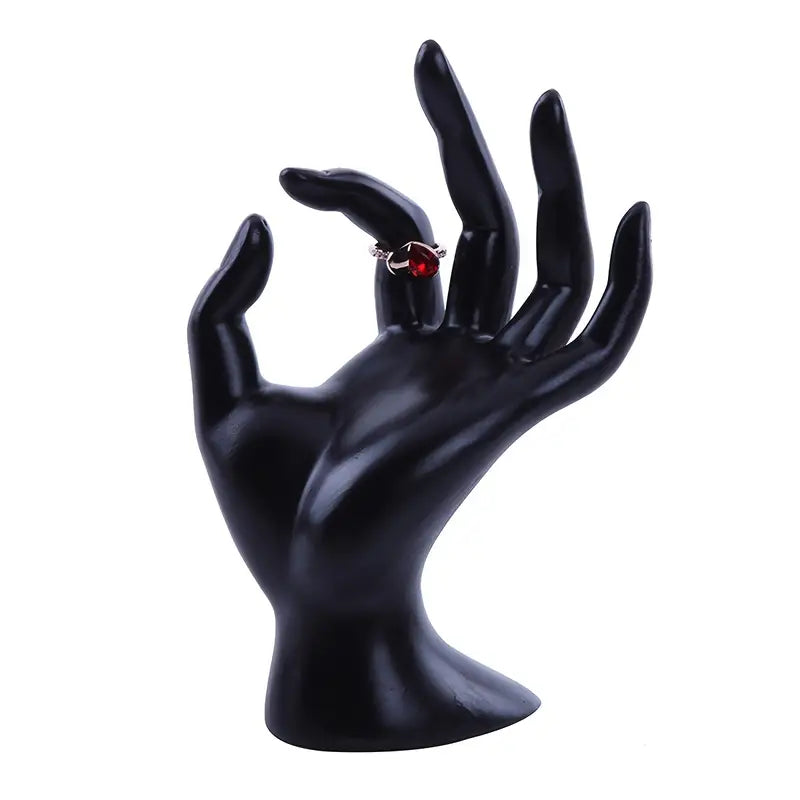 Hand Shape Jewelry Display Stand for Rings and Necklaces