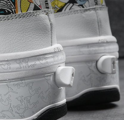 Double-row Heelys Roller Skating - The Skating Shoes
