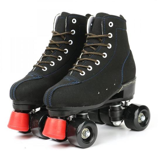 Black Street Shoe Cover Quads Roller Skates