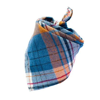 Scottish Plaid Large Baby Bib