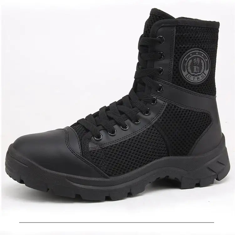FlexiShock Black Sports Boots