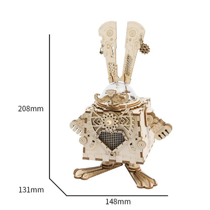 DIY Wooden Music Box Kit - Creative Gift for All