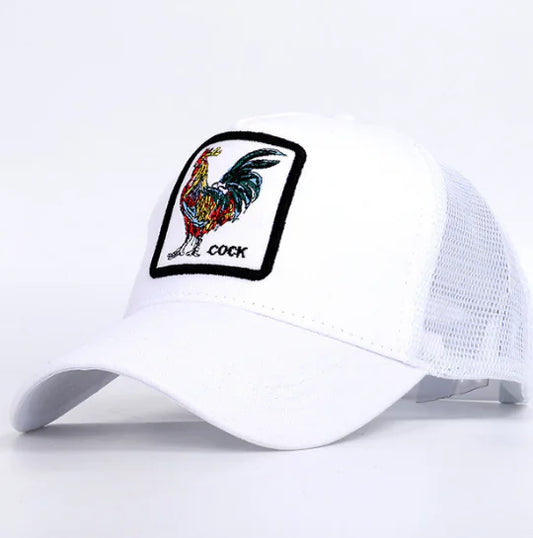 Chic Animal Stitch Baseball Cap