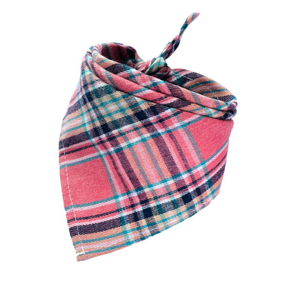 Scottish Plaid Large Baby Bib