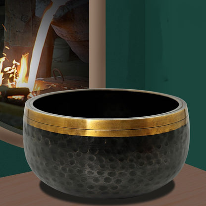 Black Gold Meditation Sound Bowl
