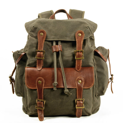 Cowboy Backpack Canvas Bag for Travel and Dining