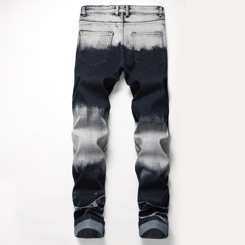 Men's Plus Size Casual Stretch Camouflage Jeans